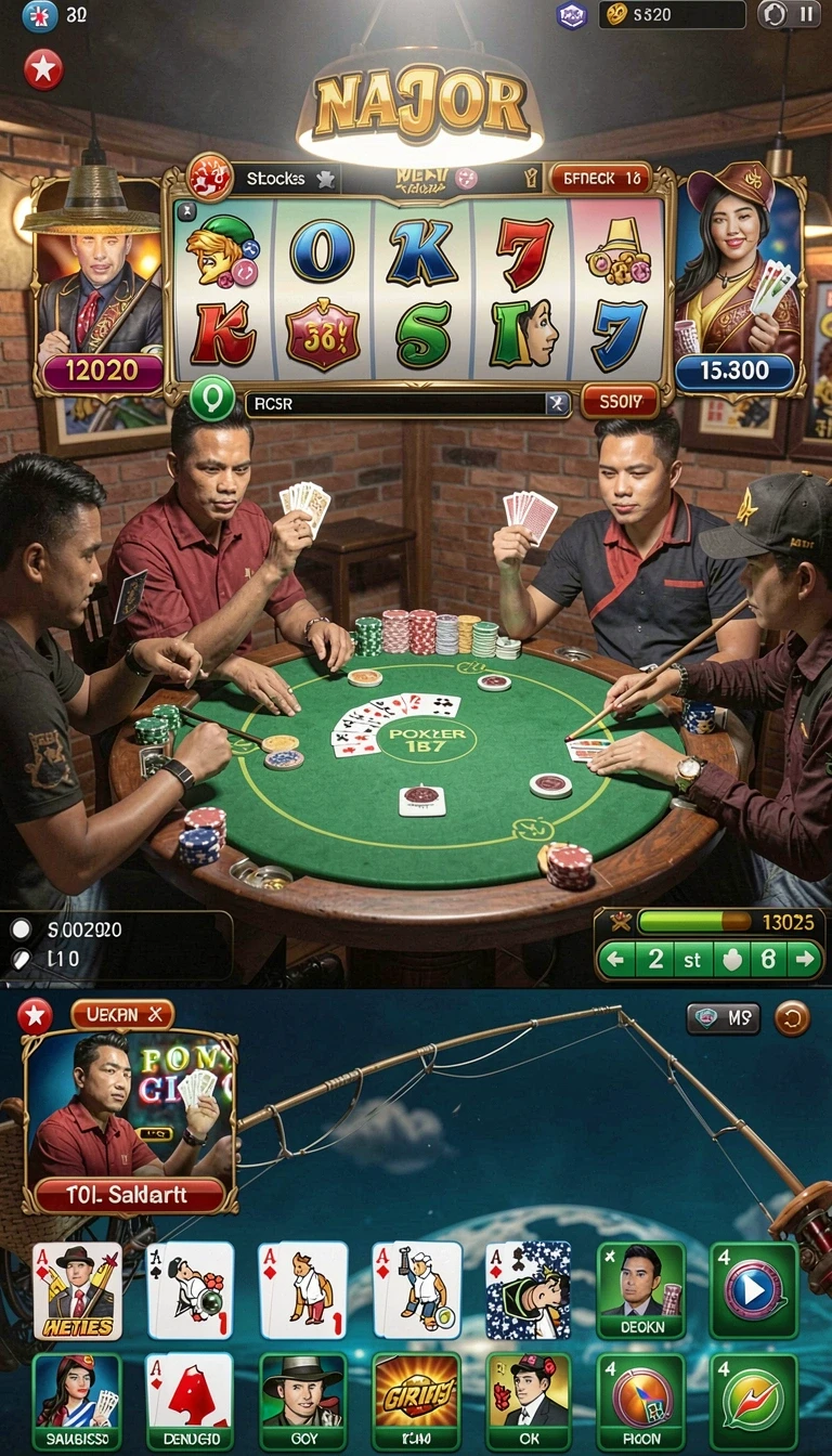 Beragam pilihan permainan menarik dalam aplikasi Review Aplikasi rv3.